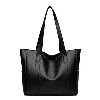 retro large capacity womens shoulder bag