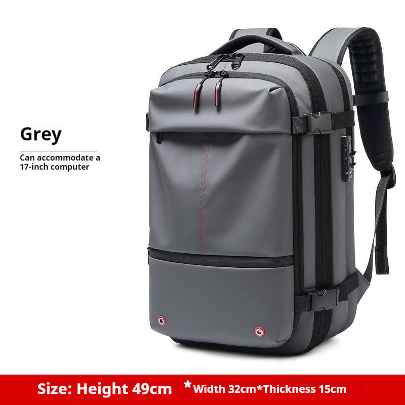 large capacity multifunctional mens travel backpack