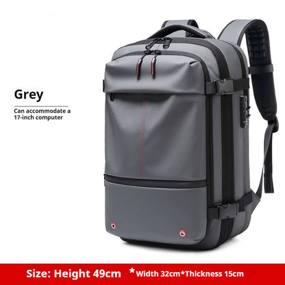 large capacity multifunctional mens travel backpack