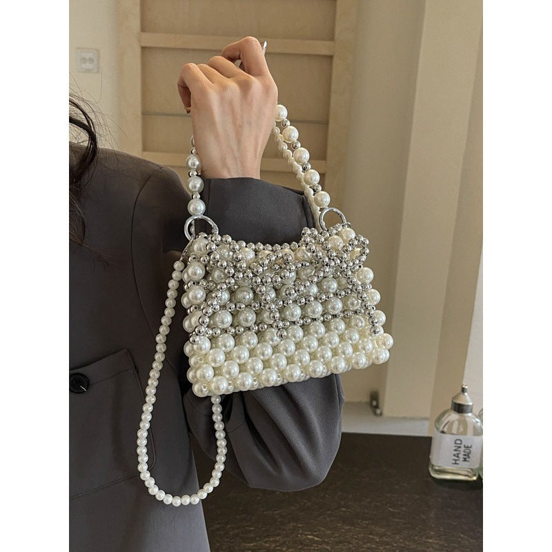 dinner luxury pearl womens bag