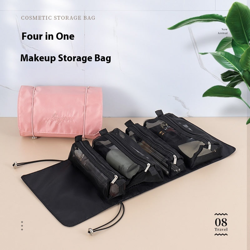 cosmetic bag four in one travel portable and versatile