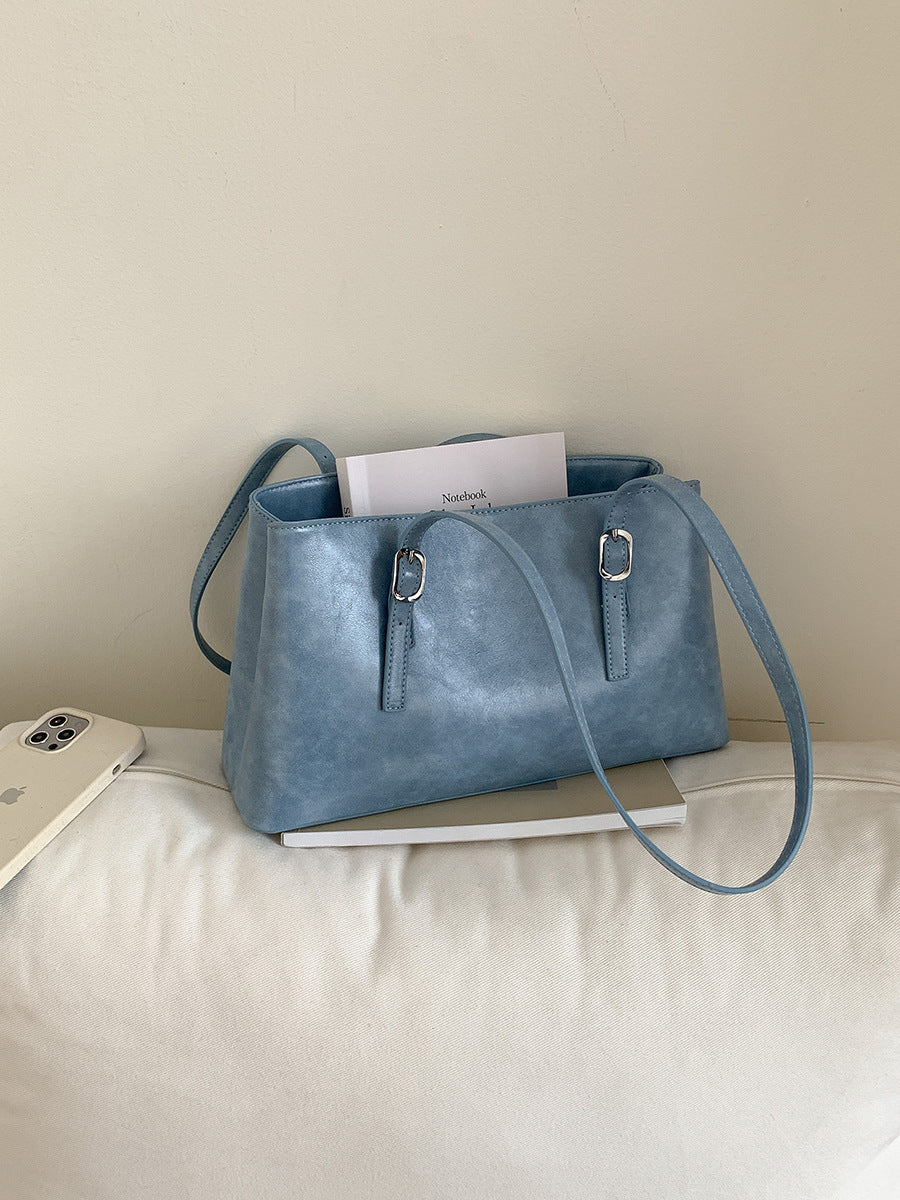 Vintage Large-capacity Womens Shoulder Bag