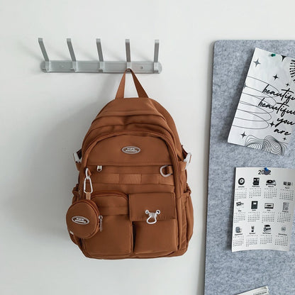 High School And College Student College Style Computer Bag Couple Backpack