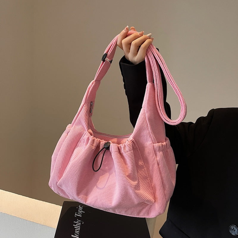 solid-color-retro-casual-easy-matching-tote-bag