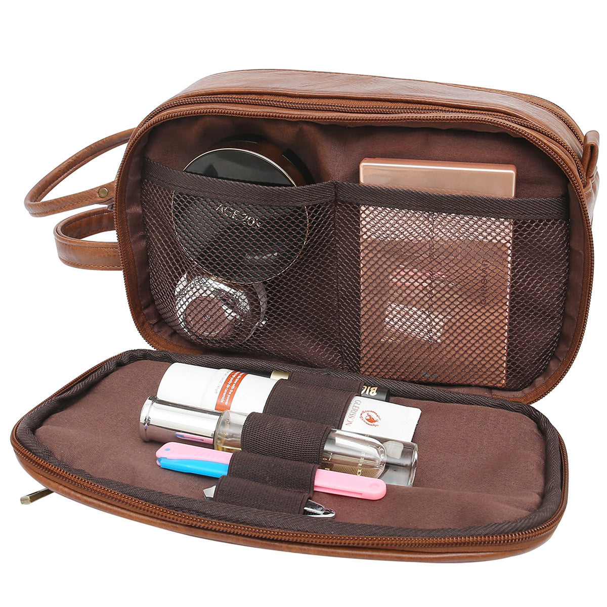 mens toiletry bag travel storage cosmetic