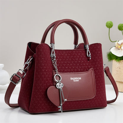 Simple Large Capacity Casual Shoulder Messenger Bag