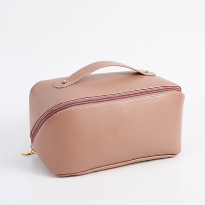 womens simple large capacity cosmetic bag