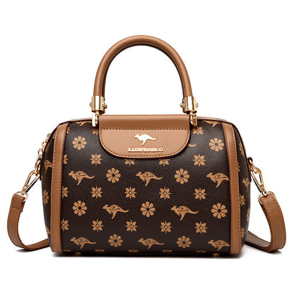 womens fashionable printed shoulder bag