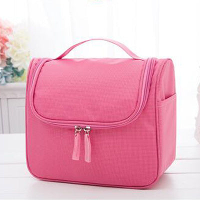 new cationic waterproof large capacity cosmetics dry and wet wash bag two layer cosmetic bag