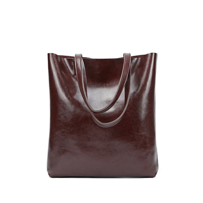 womens cow leather bag stylish and simple
