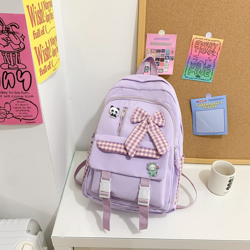 ins mori style grade junior high school student backpack