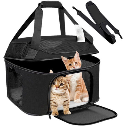 dog backpack breathable pet portable carrier bag travel transport bag for small dogs and cats outgoing