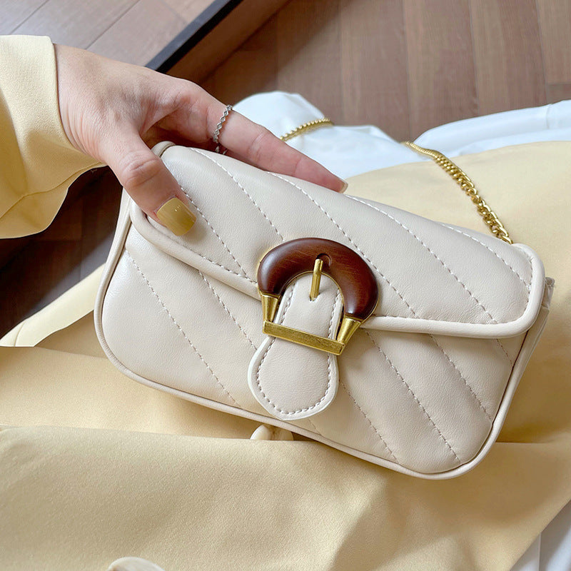 new minority all match shoulder small square bag for women