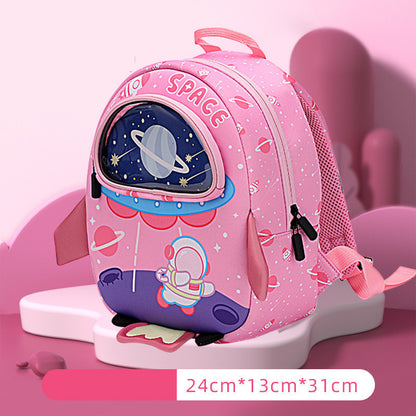 breathable trend astronaut kindergarten anti lost backpack