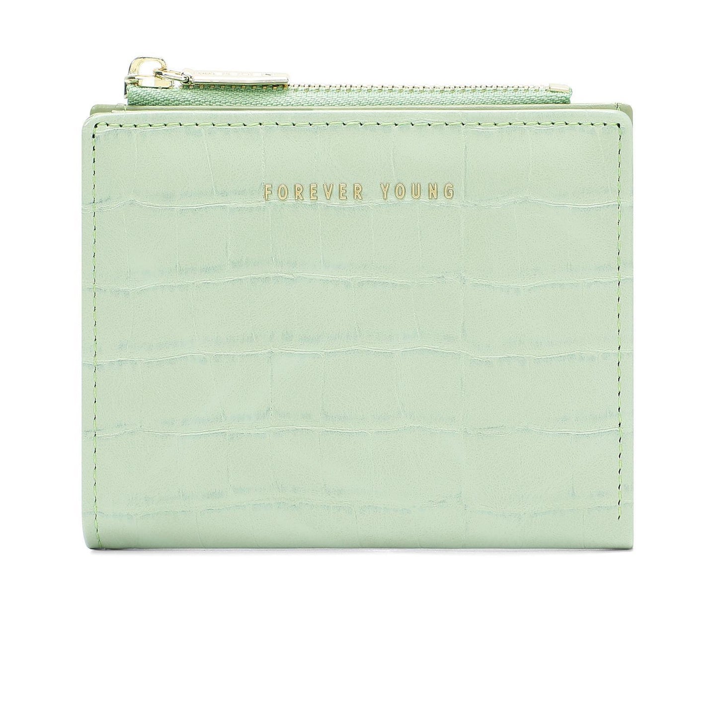 wallet womens short change simple high end ultra thin two fold