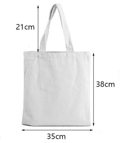 printed one shoulder folded bag shopping bag