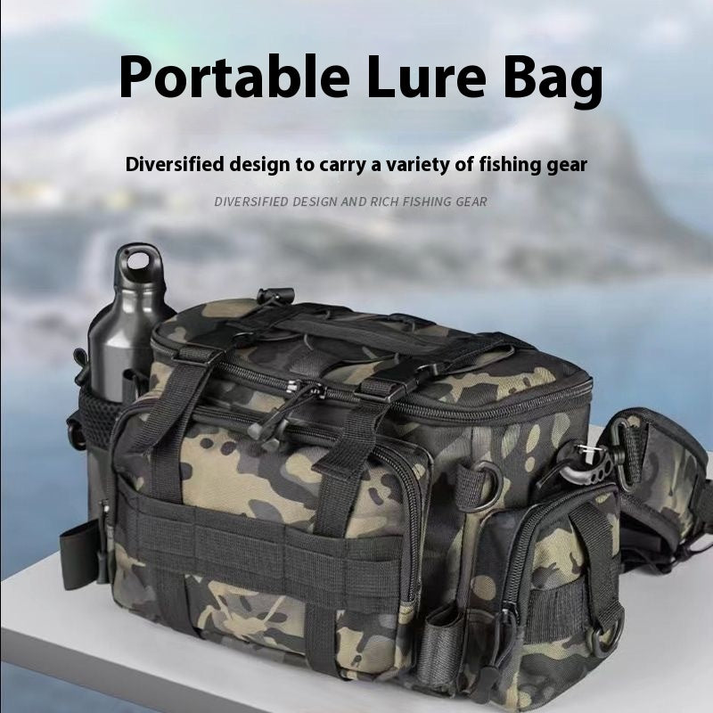 fishing gear luya crossbody multi functional storage bag