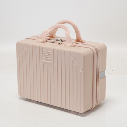 household fashion simple solid color lightweight suitcase