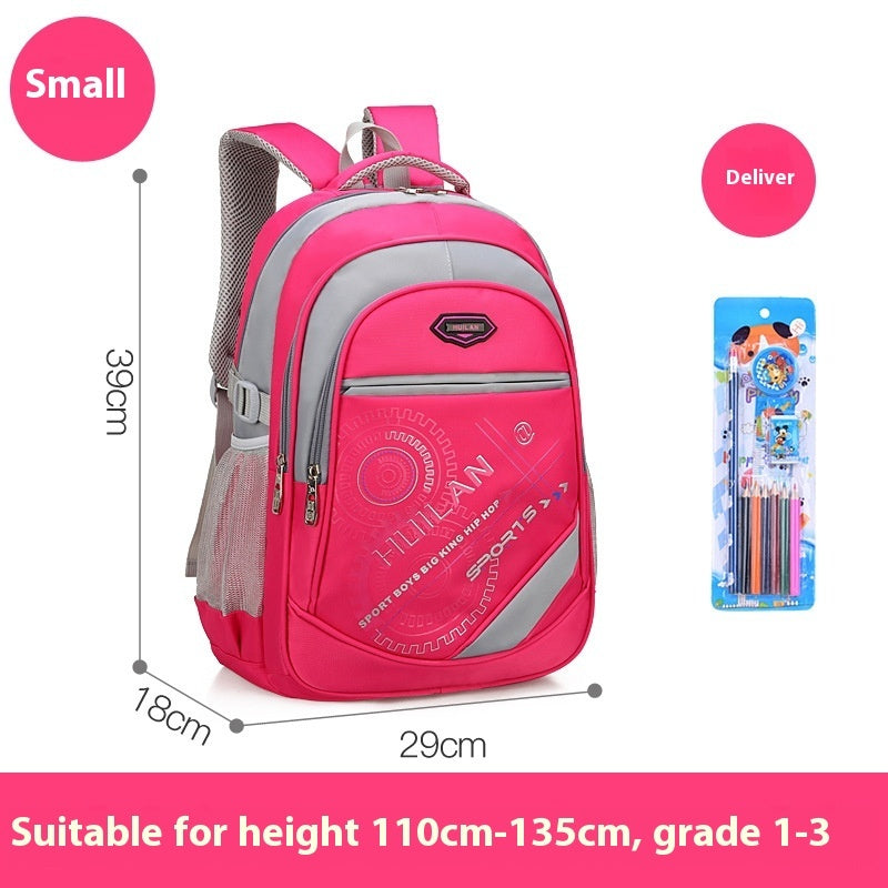 primary school student schoolbag male grade 1 3 6 schoolbag