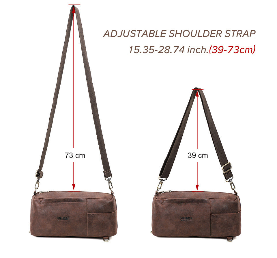 mens one shoulder messenger bag europe and america