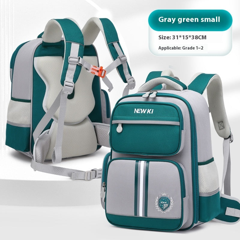 School Student Schoolbag Children's Waterproof Backpack Wear-resistant Men And Women