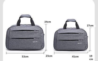 mens travel bag portable sports fitness folding waterproof