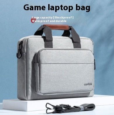 simple and creative solid color laptop bag 1