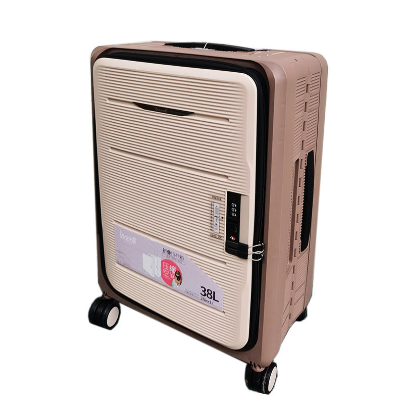 24 inch universal wheel password trolley case