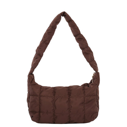 Fashionable Internet-Famous Underarm Shoulder Bag Trendy Pleated Cloud-Shaped Handbag For Women