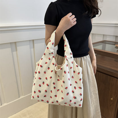 Portable Tote Bag Large Capacity Beautiful Simple