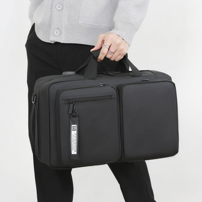 multifunctional backpack large capacity business laptop bag leisure travel commuter schoolbag portable shoulder bag