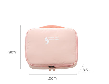 candy color cosmetic bag quartet portable wash travel