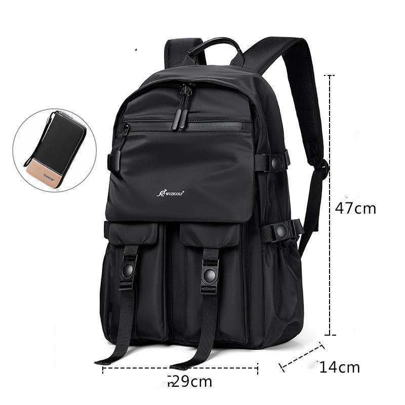 backpack mens casual waterproof travel computer bag large capacity student schoolbag women