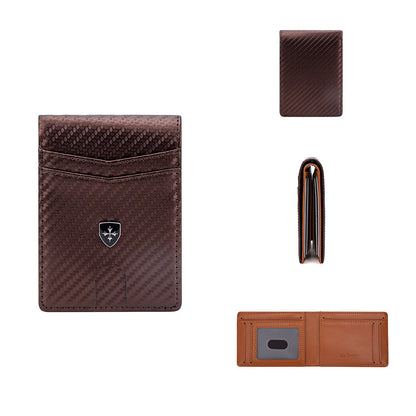 new mens wallet short and simple two fold