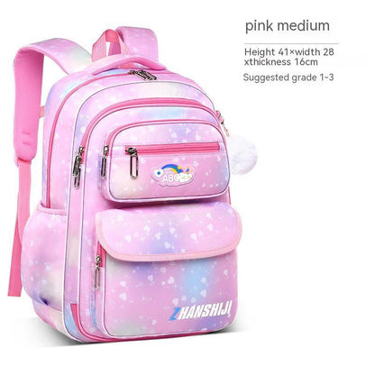 side opening cute relieve pressure childrens backpack