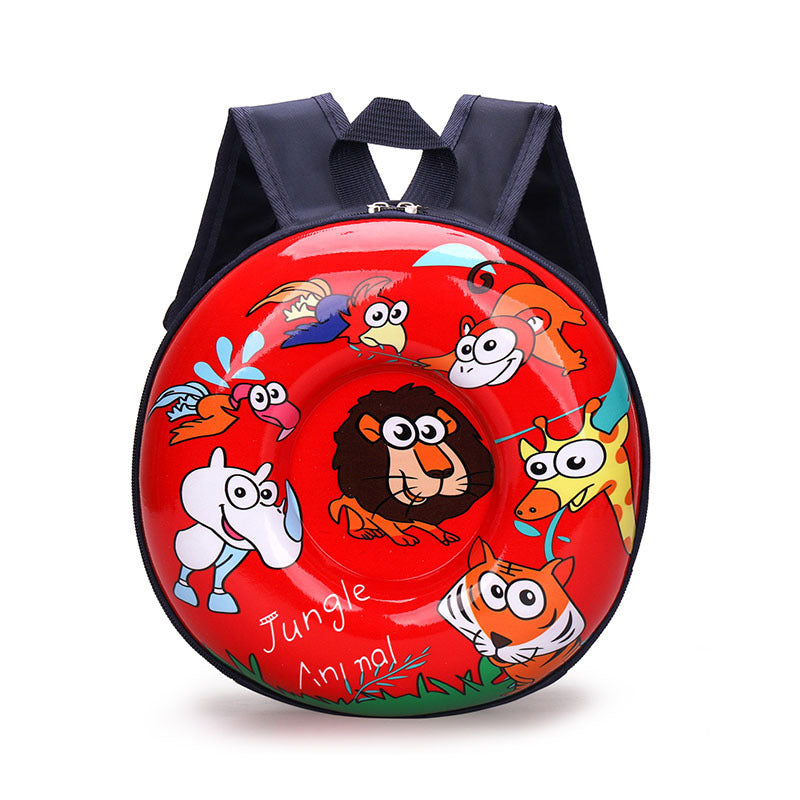 3d eggshell new cartoon hard shell small backpack