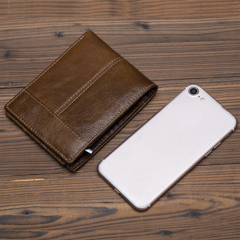 mens short multi card simple wallet