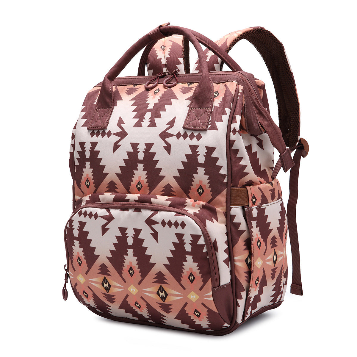 retro bohemian ethnic style backpack