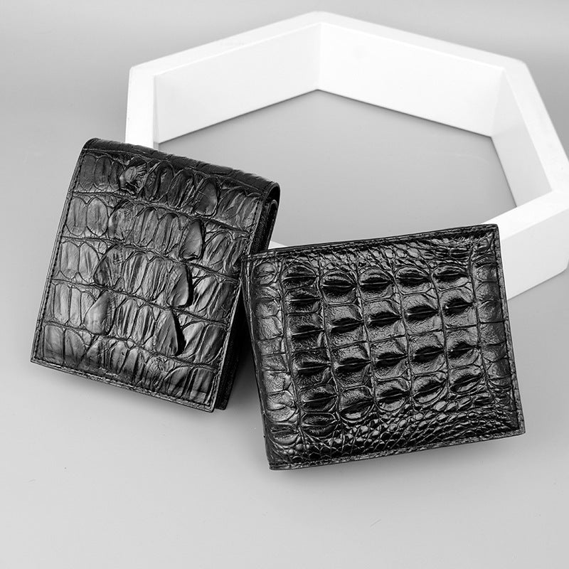 fashion and personality mens back bone wallet