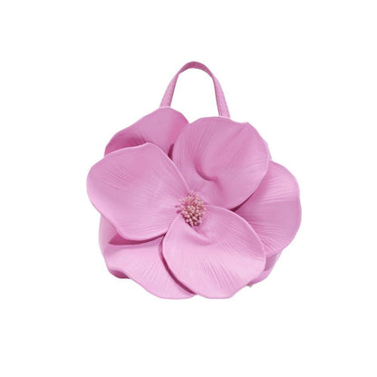 french style petal flower tote bag one shoulder crossbody