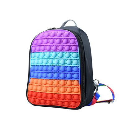 silicone super lightweight backpack for children