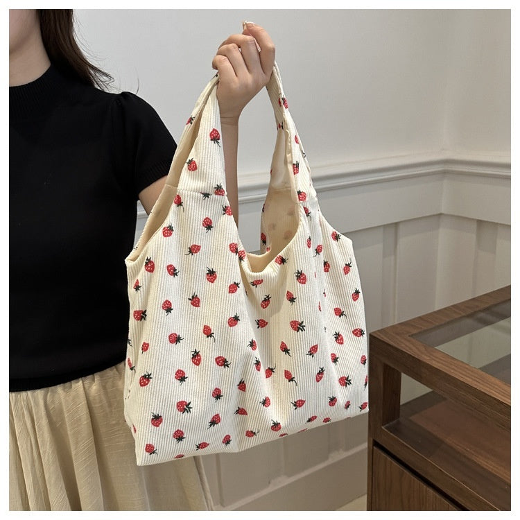 Portable Tote Bag Large Capacity Beautiful Simple