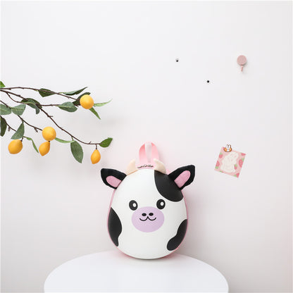 cartoon animal eggshell childrens small schoolbag for men and women