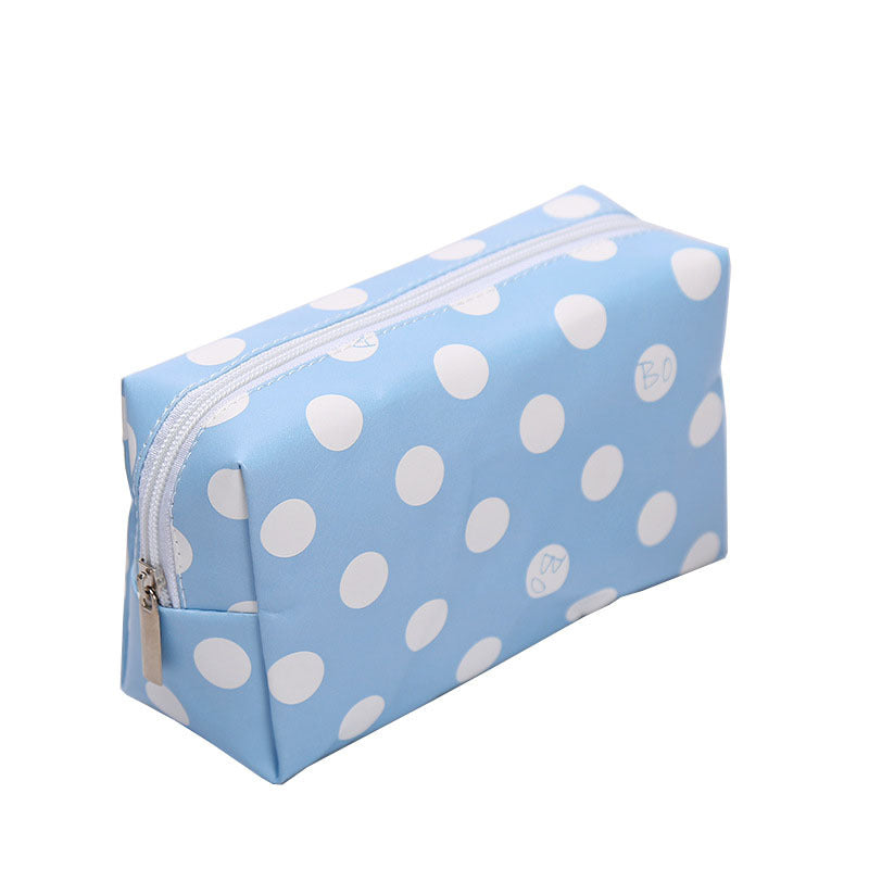 striped cosmetic bag outdoor travel cosmetic storage bag