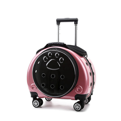 small-pet-trolley-bag-portable-dog-diaper-bag-transparent-shoulders-cat-bag-space-capsule