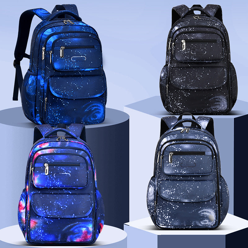 new schoolbag for primary school students male side refrigerator open large capacity childrens bags grade