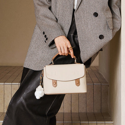 Womens First-Layer Cowhide Cambridge Bag