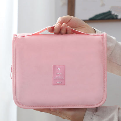 small size cosmetic bag portable korean simple girl heart wash bag large capacity mens cosmetic bag hook bag