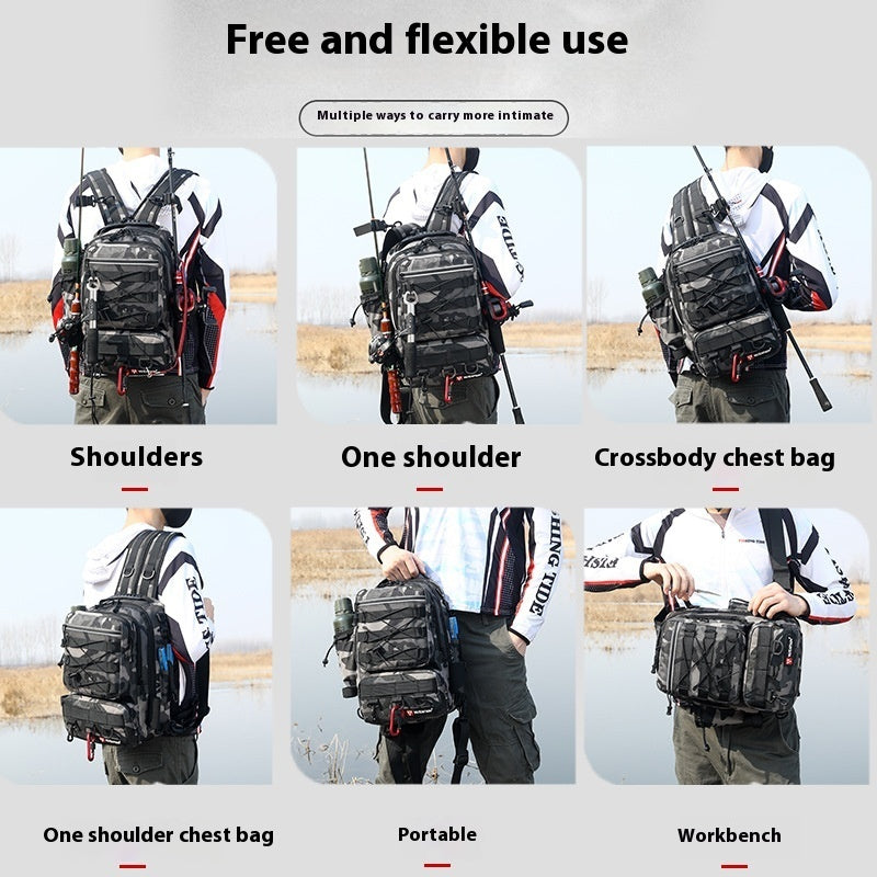 waterproof multifunctional fishing outdoor equipment fishing bag
