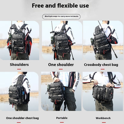 waterproof multifunctional fishing outdoor equipment fishing bag